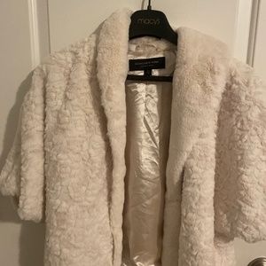 Faux fur coat